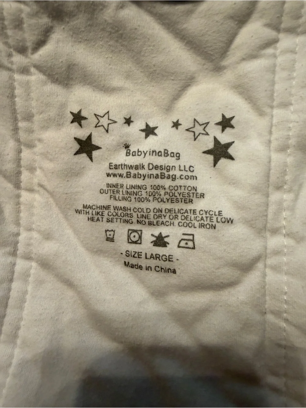 Babyina Bag sleep sack